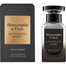 ABERCROMBIE & FITCH    Authentic Night Men EDT 50ml