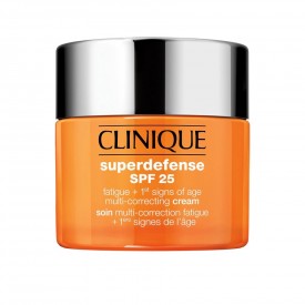 CLINIQUE Superdefense SPF 25 Fatigue + 1st Signs Of Age Multi-Correcting Cream 1/2 50ml
