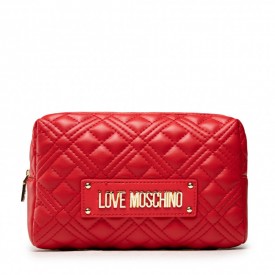 MOSCHINO BUSTINA QUILTED PU ROSSO JC5302PP0DLA0500
