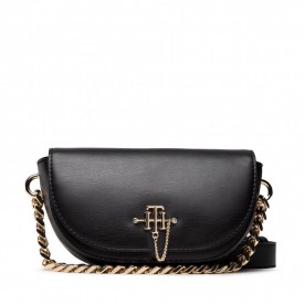 TOMMY HILFIGER TH CHAIN MOON CROSSOVER ΤΣΑΝΤΑ Black