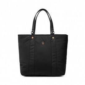 TOMMY HILFIGER MY TOMMY TOTE ΤΣΑΝΤΑ Black